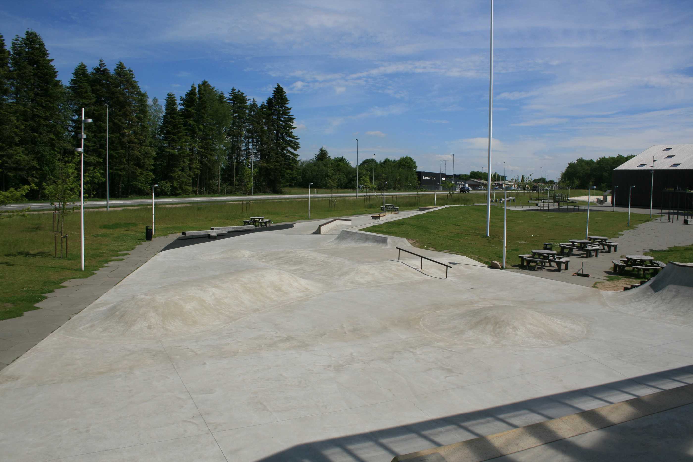 Skateparken ved Hjertet